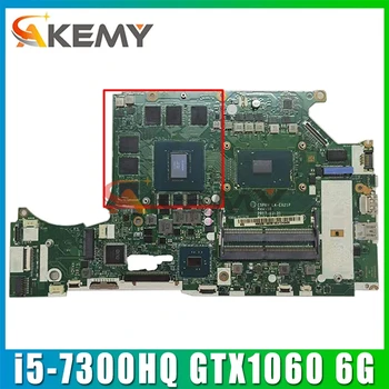 Para Acer Predator Helios 300 G3-571 Laptop placa-mãe NBQ2B11002 NBQ2B11001 i5-7300HQ GPU GTX1060 6G C5PRH LA-E921P placa-mãe