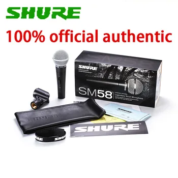 Microfone Shure sm58/sm58s com Fio Cardióide Vocal Profissional Dinâmico Micro para o Microfone do Karaoke KTV, Palco de Desempenho