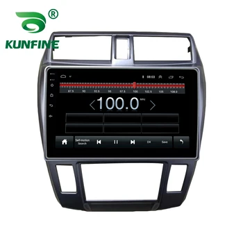 Rádio do carro Para Honda city06-14 Octa Core 1024*600 Android 10.0 Carro DVD GPS de Navegação Jogador sem plataforma som do Carro auto-rádio de wifi