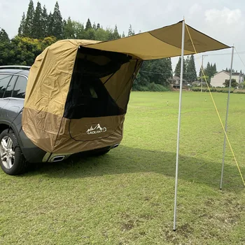 ZK30 de Estacionamento ao ar livre Tronco Tenda de Sombras à prova de chuva porta Traseira Sombra do Toldo Tenda para o Carro de Auto-Condução Tour Churrasqueira de Camping