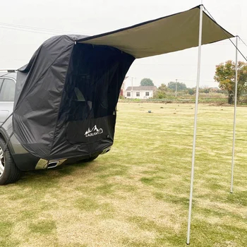 ZK30 de Estacionamento ao ar livre Tronco Tenda de Sombras à prova de chuva porta Traseira Sombra do Toldo Tenda para o Carro de Auto-Condução Tour Churrasqueira de Camping