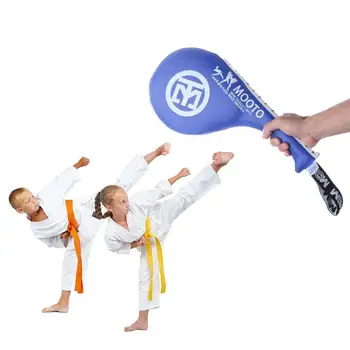 Taekwondo Almofadas de Boxe Equipamento de Karate Soco Crianças Taekwondo PU Rebote Esponja Dupla Durável Kick Pad-Alvo para formação profissional