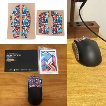 Hotline Jogos de Mouse Patins Lado Adesivos Resistente ao Suor, Almofadas Anti-derrapante Fita de Aperto Para logitech G Pro X Superlight Mouse