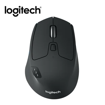 Logitech M720 Mouse sem Fio 2.4 GHz Bluetooth 1000DPI Jogos Ratos Unificar o Modo Dual Multi-dispositivo Office Mouse para Jogos Para PC