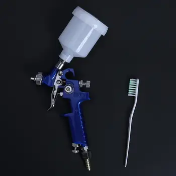 0,8 mm/1.0 mm Bocal H-2000 HVLP Profissional Mini Injetor de Pulverizador de Ar de Spray de Pintura Armas do Aerógrafo da Alimentação de Ferramentas Para Pintura do Carro Aerograph