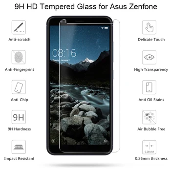 Vidro temperado para Asus Zenfone ZC451TG ZB601KL ZB570TL ZB555KL Telefone do Filme para A500KL A601CG ZA550KL ZB452KG ZB500KL ZB555KL