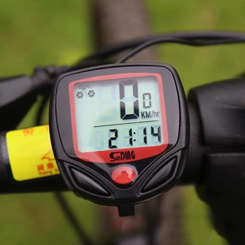 Impermeável Odômetro do Carro com Lcd Digital de Bicicleta de Ciclismo de Lcd do Computador Cronómetro Velocímetro Acessórios de Equitação