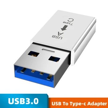 Tipo-C Para USB 3.0 Adaptador de USB C Fêmea do USB 3.0 Macho Conversor de Tipo C Conector OTG Para Huawei Para Xiaomi Para Samsung