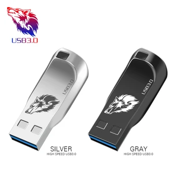 USB Flash Drives de 128gb 64gb mini usb de 8GB 16GB 32GB caneta de metal da chave usb, disco flash, cartão de memória, pendrive vara