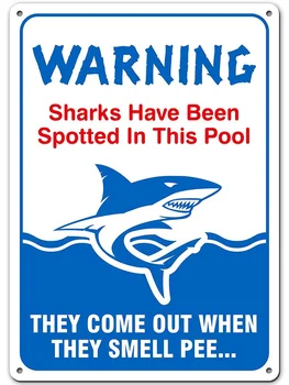 Aviso - Tubarões Foram avistados Neste Pool de Sinal