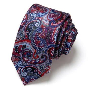 Novidade Laços de Moda masculina de Empate de 7,5 cm de Azul, Gravata Verde e Laranja Cor de Gravata Para os Homens Paisley Floral gravata borboleta