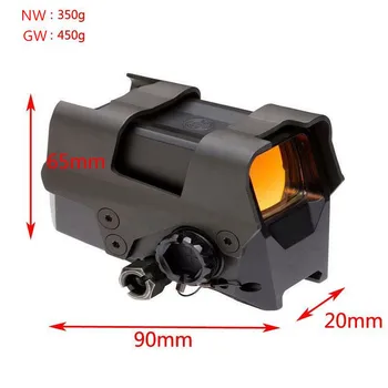 Chegada nova HD SIG-T8 Romeo 8T Holográfico Íris Red Dot Mira Óptica Riflescope Ajuste Trilho 20mm Escopos Rifle Ótica Visão