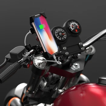 Moto Suporte De Telefone Do Suporte 360 Rotação Para Moto Suporte Móvel Para O Iphone Huawei Xiaomi Universal Ajustável