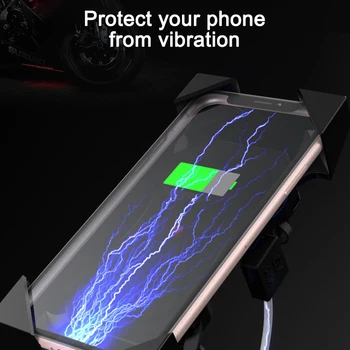 Moto Suporte De Telefone Do Suporte 360 Rotação Para Moto Suporte Móvel Para O Iphone Huawei Xiaomi Universal Ajustável