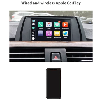 Carro sem Fios Carplay Ativador Android Auto Caixa de Interface Para-BMW NBT 1234567 Série F10, F20 F30 X1 X6 M2-M6 MINI Z4