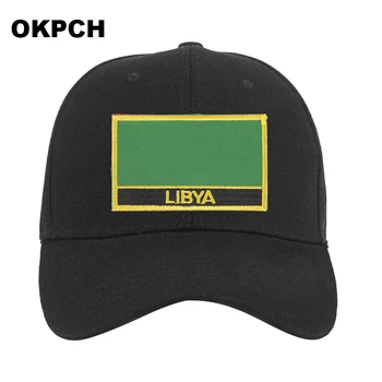 Líbia Bandeira Boné de Beisebol de Homens/Mulher Tático do Exército de Algodão, Chapéu Militar NOS Unisex Hip Hop Chapéu de Desporto Golfe Bonés Chapéus de Exterior