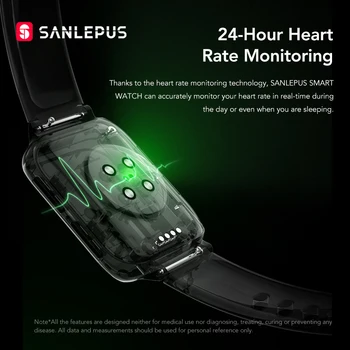 2021 SANLEPUS Novo Smart Watch Homens, Mulheres, Chamada de Relógio Impermeável Smartwatch Leitor de MP3 Para OPPO Android iOS Xiaomi Huawei