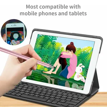 Boa Qualidade Caneta Para Touch Screen De Alta Sensibilidade Do Ponto De Multa Capacitivo IPad Lápis Universal Para Telefone Android IPad
