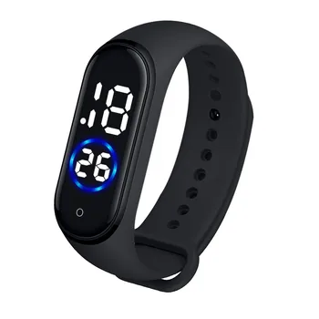 2020 novo Relógio de Moda Digital Led Relógio esportivo Unissex Banda de Silicone Relógios de Pulso Homens Mulheres Relógio Masculino Часы Мужские