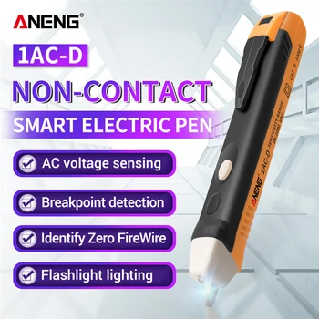 ANENG 1AC-D Não-contato de Teste da Caneta Elétrica 90 - 1000V de Indução Teste de Lápis de Corrente Eléctrica Sensor de Teste do Lápis