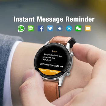 2021 nova moda chamada bluetooth smartwatch masculino IP68 impermeável Smartwatch health monitor para Android Apple Xiaomi Huawei OPPO