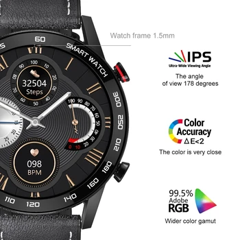 2021 nova moda chamada bluetooth smartwatch masculino IP68 impermeável Smartwatch health monitor para Android Apple Xiaomi Huawei OPPO