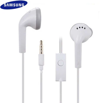 Novo Original Para Samsung S5830 da Em-Orelha Fones de ouvido de 3,5 mm Fones de ouvido Sport com Fio Linha, o Tipo de Fones de ouvido Para S9 S10 A10 A30 J5 J7 EHS61 MIC