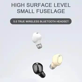 Mini sem Fio Bluetooth 5.0 Fone De Ouvido Sport carga Tampões adequados para o iPhone, Samsung e Huawei todos os telefones microfone