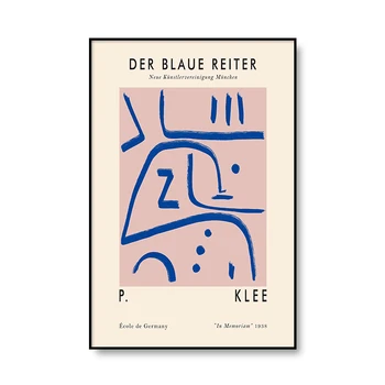 Paul Klee Resumo Clássico Esquecido Anjo De Exposições De Pôsteres E Impressões Moderna Sala De Estar Decoração De Murais