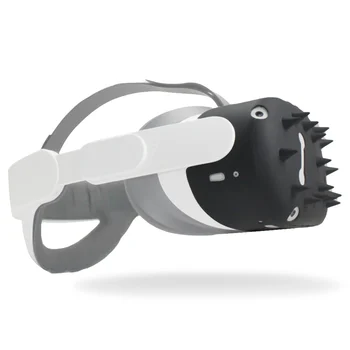 Fone de ouvido VR Tampa à prova de Poeira VR Caso, a Proteção Para a Busca 2-Preto, Branco Silicone VR Tampa da Lente Para o Oculus Quest 2 Dropshipping