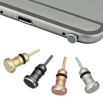 Fone de ouvido Pó Plug para o Iphone 5 6 Além de 3.5 mm Jack AUX Interface Anti Mobile Cartão de Telefone Recuperar o Pin do Cartão Anti-pó Plug