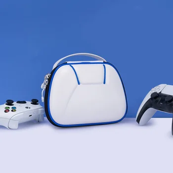 Para PS5 Controlador Gamepad Saco Branco Portátil Viagem Lidar com Saco de Protecção à prova de Choque Bolsa de Pano Pacote de Jogos Acessórios PS4