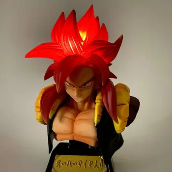 Novo Estoque de Anime Dragon Ball Goujita Vegeta, Goku, Trunks Super Quatro feitos à Mão, Decoração de Modelo de Estátua, Busto de Dom