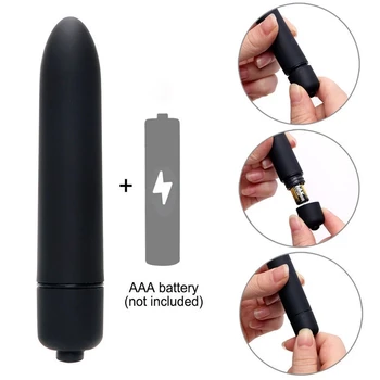 Quente NOVO 10 Velocidade Mini Bullet Vibrador Para as Mulheres Impermeável Estimulador de Clitóris Vibrador Vibrador Brinquedos Sexuais Para a Mulher de Produtos do Sexo