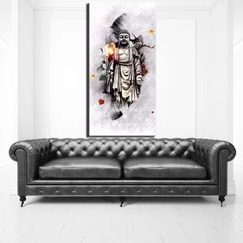Imagens de arte HD Imprime Tela de Parede 1 Peça Abstrata Buda Pinturas Casa de Decoração de Sala de estar Cartazes Quadro