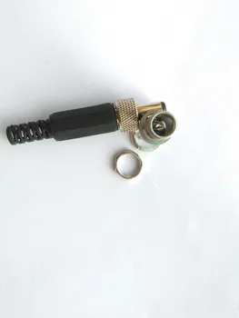 100 do Conjunto de Fechadura 5.5 mm x 2,1 mm ou 5.5*2.5 mm DC Plug Cobre Tomada Fêmea Conector do Painel
