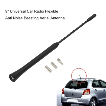 Carro Radlo Universal Flexível Anti Ruído Picada De Abelha Aérea Ar Arial Antena