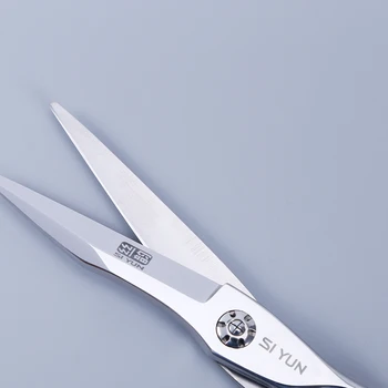SI YUN 5.5 polegadas(16.50 cm) de comprimento,Samurai série SP55 modelo de moer lâmina,profissional de alta qualidade a tesoura do cabelo