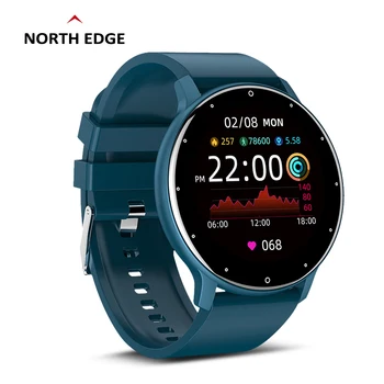 BORDA NORTE Homens Smartwatch Atividade Tracker Monitor de Ritmo Cardíaco e a Pressão Arterial de Mulheres Sportswatch Esporte 2021 Para Android, Iphone