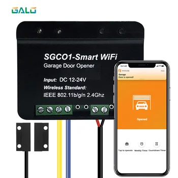 Versão mais recente Abertura da Porta da Garagem wi-Fi Smart Receptor de Uso Para o desfile do Galo da Marca Balanço da Porta de Correr Abridor de TX Car