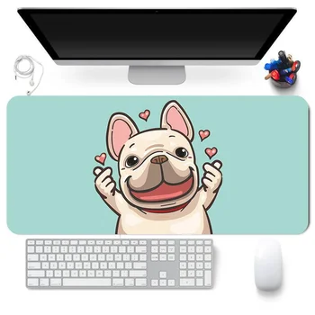 Comtuper Secretária Tapete Bonito Mouse Pad Grande XXL Mousepad Kawaii Jogos Accessoroes Laptop Gamer Teclado do MacBook Impermeável Maus Mat