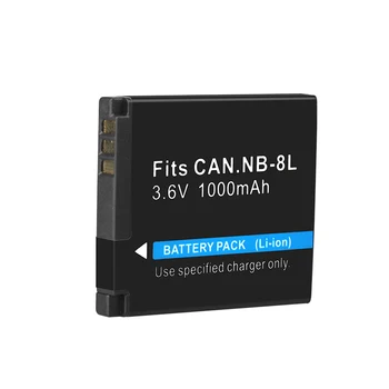 Dinto 1pc 1000mAh NB-8L NB8L Substituição do Li-íon Bateria para Canon Powershot A2200 A3000 A3100 a3200 na A3300 NB 8L