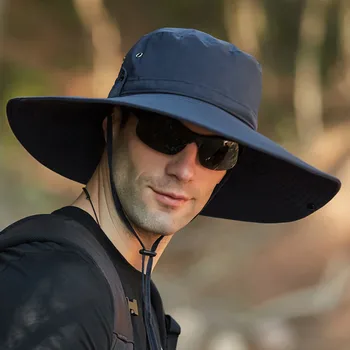 Acessórios de moda Clássicos Impermeável, protetor solar para proteger do sol no verão, os Homens Exterior Respirável Pescador Cap Hat шапка женская