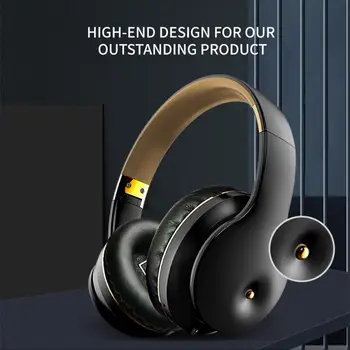 B5 Fone de ouvido sem Fio Bluetooth Fone de ouvido de Alta definição com cancelamento de Ruído de Chamada BT 5.0 BASS Subwoofer APARELHAGEM hi-fi de Som Para o Telefone Móvel