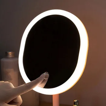 LED Espelho de maquilhagem Recarregável Luz de Stand Luz de Viagem Portátil Lâmpada com Interruptor de Maquiagem Cosméticos Luz da Tabela