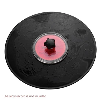 Limpeza Grampo Especialmente Concebido para os discos de Vinil, com um Rótulo Diâmetro De 10 Cm