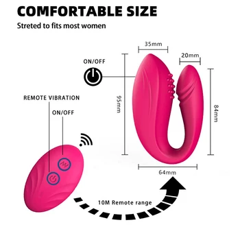 Recém-Duplo Design Gozo Wearable Massageador Vibratório Aumentar o Prazer Sexual para Ambos 12 Modos de Casais Melhor Escolha