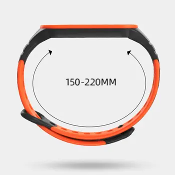 Pulseira de silicone Para Xiaomi Mi Banda de 5 MI de BANDA de 6 Smartwatch de Substituição Para Mi Banda 4 pulseira Bracelete Pulseira Para Mi Band 3 4 5 6
