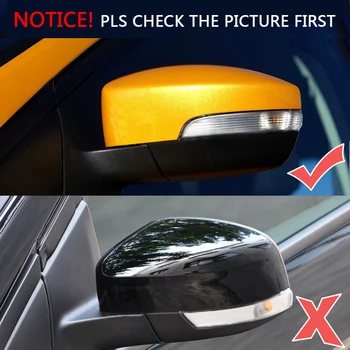 2pcs Para Ford Escape Kuga EcoSport 2013-2018 Dinâmico LED pisca do Lado do Espelho Indicador Sequencial pisca-Pisca da Lâmpada
