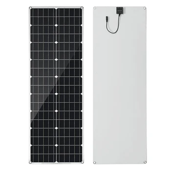 200W Painel Solar 18V Sistema Anti-risco Solar Monocristalino de Célula Solar de Bateria do Banco do Poder Carregar Para Casa, Camping, Carro